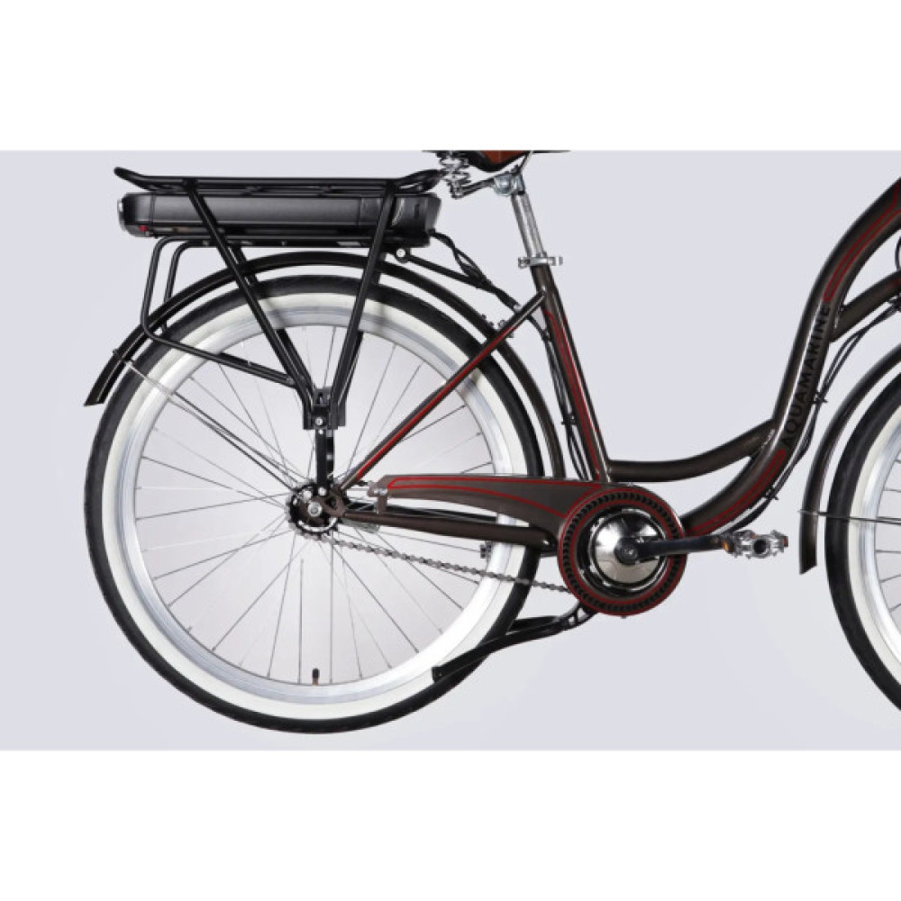 Електровелосипед Dorozhnik 26" eAQUAMARINE BH рама-17" 36B 13А*г 500Вт 2026 сірий (ELB-D-26-316)