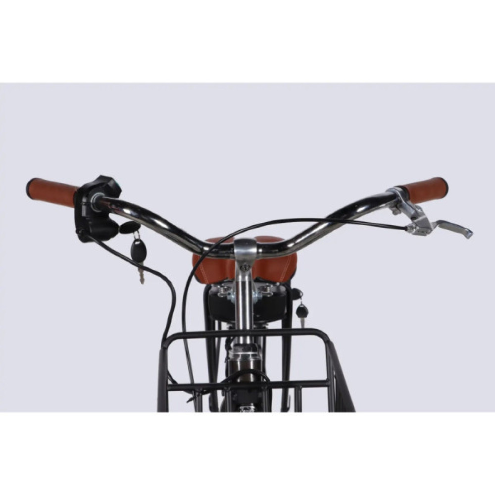 Електровелосипед Dorozhnik 26" eAQUAMARINE BH рама-17" 36B 13А*г 500Вт 2026 сірий (ELB-D-26-316)