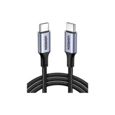 Дата кабель USB-C to USB-C 1.0m US316 100W 5A Alum. (Black) Ugreen (70427)
