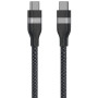 Дата кабель USB-C to USB-C 1.8m 240W upcycled-braided black Anker (A82E2H12)