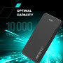 Батарея універсальна Canyon OnPower 100 10000mAh, 5В/2А, Black (CNS-CPB100B)