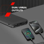 Батарея універсальна Canyon OnPower 100 10000mAh, 5В/2А, Black (CNS-CPB100B)