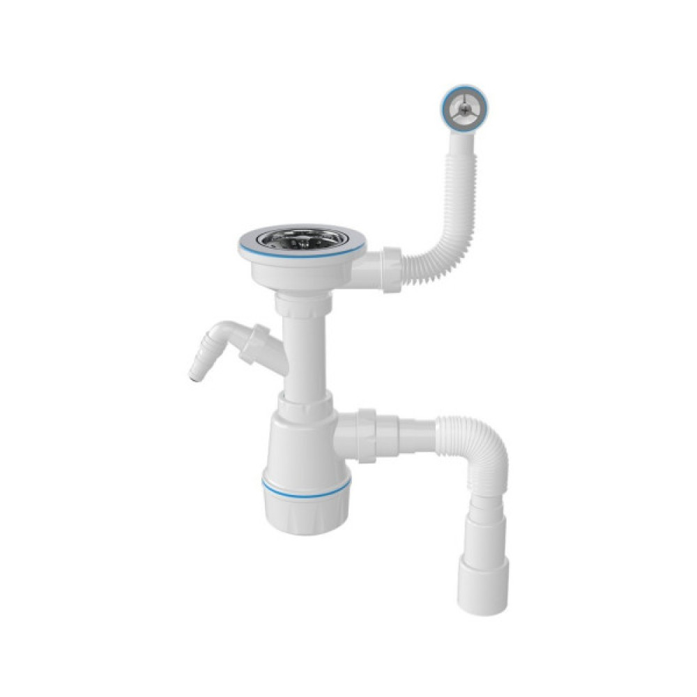 Мийка кухонна GRANADO Optimal Artes black shine (+ змішувач Badalona LUX inox + дозатор Redondo inox + ко (ksg1201)