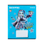 Зошит Kite Monster High 12 аркушів, лінія (MH24-234)
