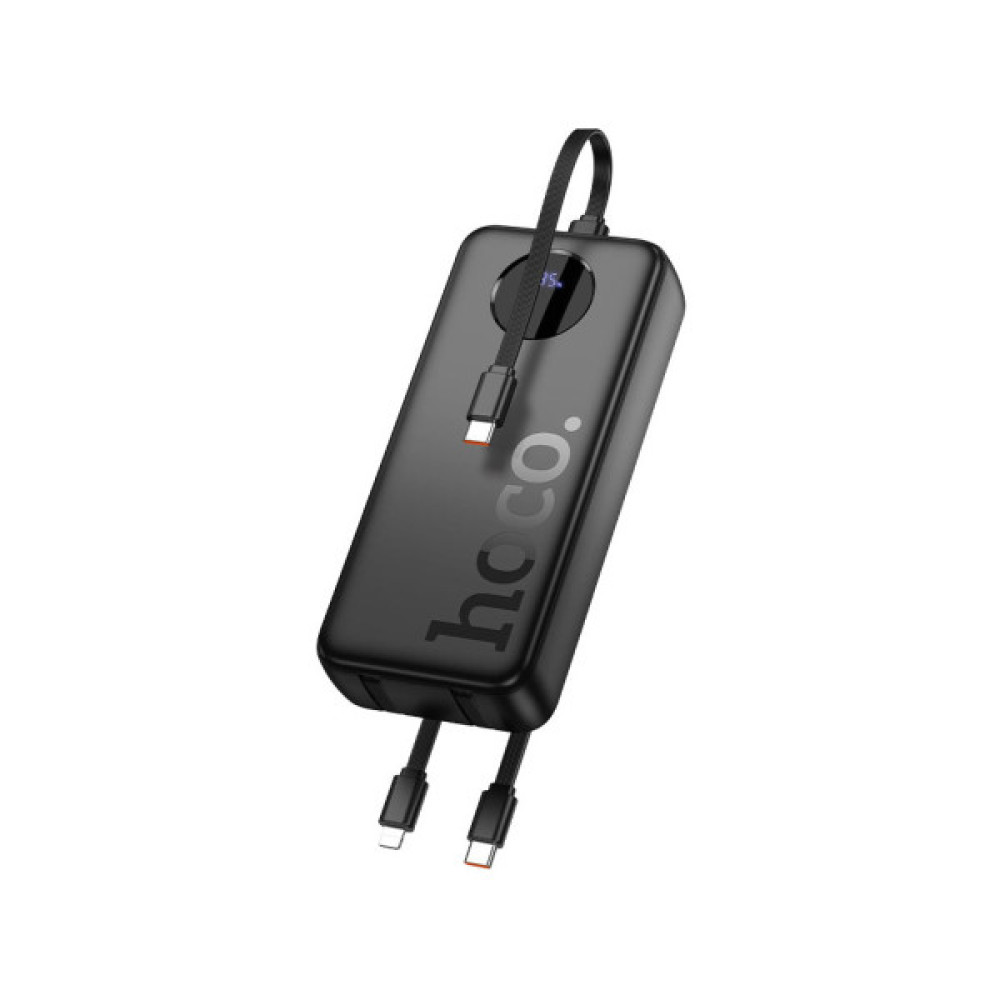 Батарея універсальна HOCO 20000mAh, PD/20W, 22.5W, Black (J132A / 42067 / Black)