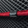 Сумка-органайзер EVAtech L-PRO 32x75x30 см. Ромб чорний з червоним кантом (BS13641OL3RBR) Сумка-органайзер EVAtech L-PRO 32x75x30 см. Ромб чорний з червоним кантом (BS13641OL3RBR)