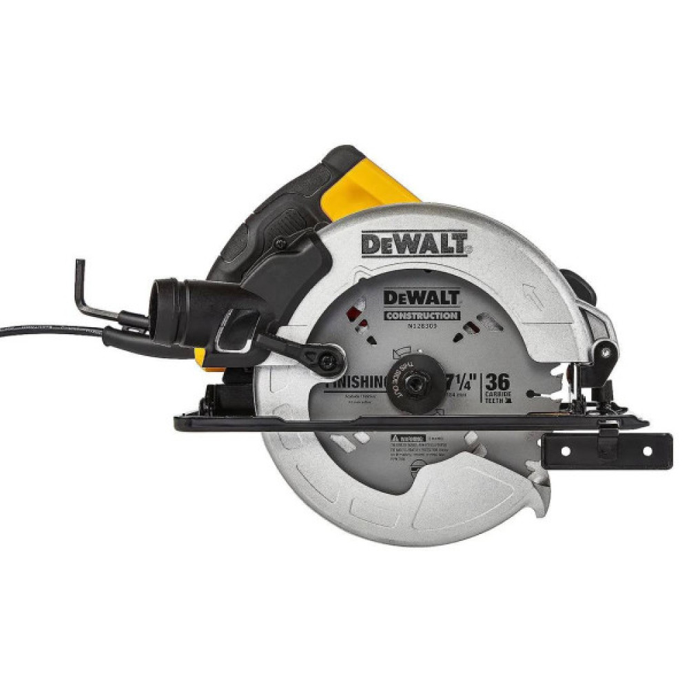 Пила дискова DeWalt 1500Вт 190мм 5500об/хв 4.0кг