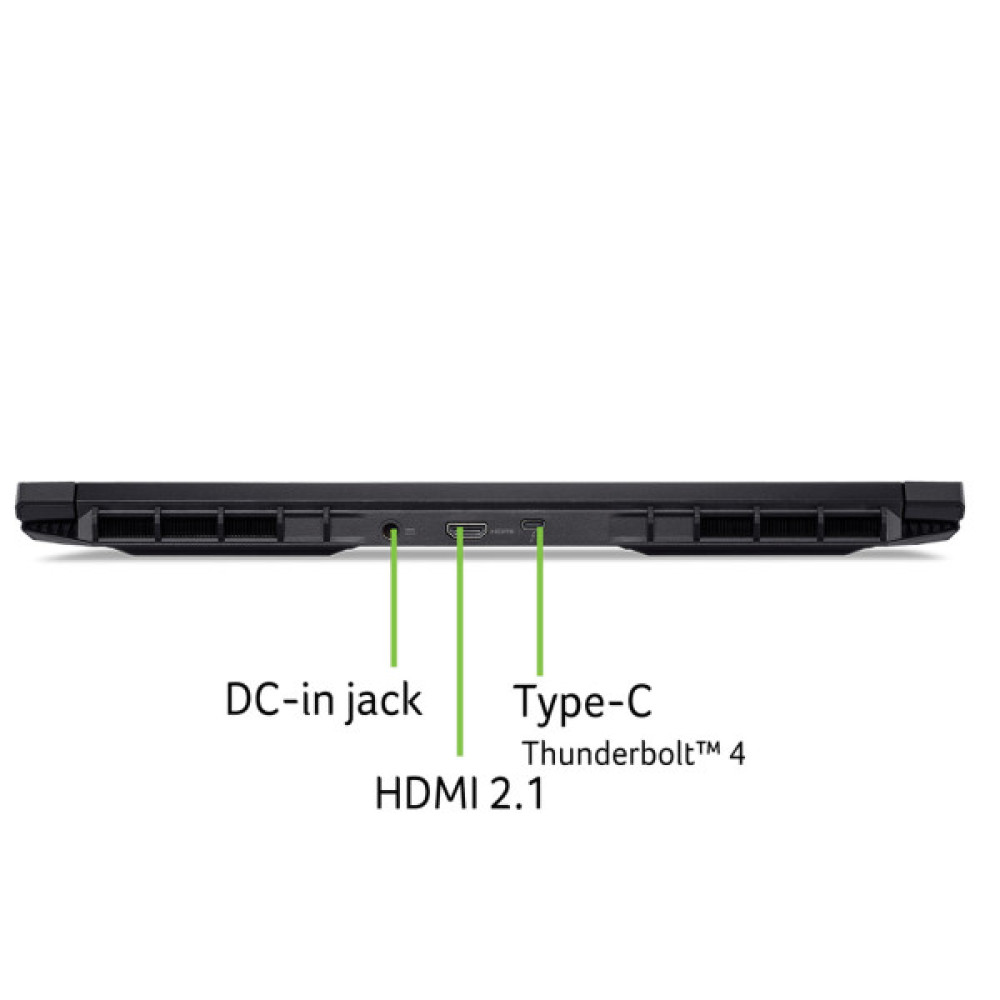 Ноутбук Acer Nitro V 16 ANV16-72 16" WUXGA IPS, Intel 7-240H, 32GB, F1TB, NVD5070-8, Lin, чорний