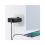 Дата кабель USB 2.0 AM to USB-C 0.5m 3A 90° corner US176 black Ugreen (20855)