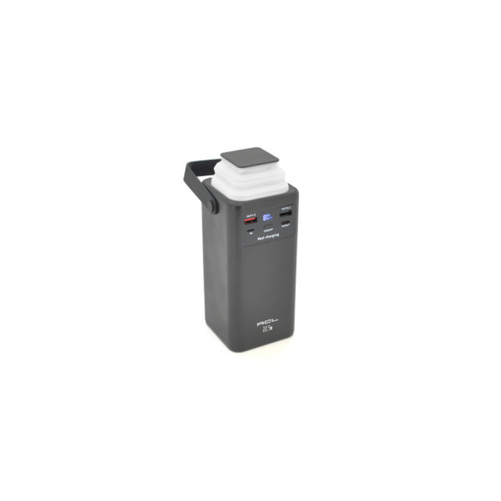 Батарея універсальна ACL 50000mAh, PD/22.5W, Black (ACLPW-113B)