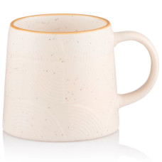 Чашка Ardesto Dafne, 420мл, кераміка, бежевий (AR3067BG)