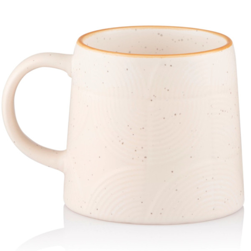 Чашка Ardesto Dafne, 420мл, кераміка, бежевий (AR3067BG)