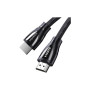 Кабель мультимедійний HDMI M to HDMI M 2.0m braided HD140 black Ugreen (80403) Кабель мультимедійний HDMI M to HDMI M 2.0m braided HD140 black Ugreen (80403)