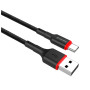 Дата кабель USB 2.0 AM to USB-C 1.0m 2.4А black ColorWay (CW-CBUC064-BK) Дата кабель USB 2.0 AM to USB-C 1.0m 2.4А black ColorWay (CW-CBUC064-BK)
