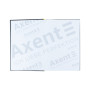 Канцелярська книга Axent Colors А4, 80 аркушів, клітинка, жовта (8421-06-A)