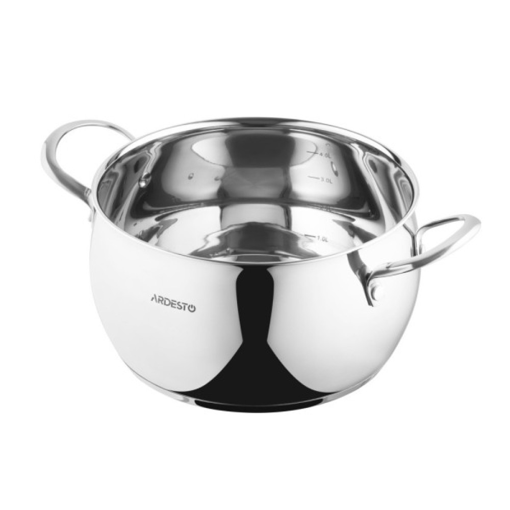 Каструля Ardesto Gemini Glass 5.0 л (AR4350GB)