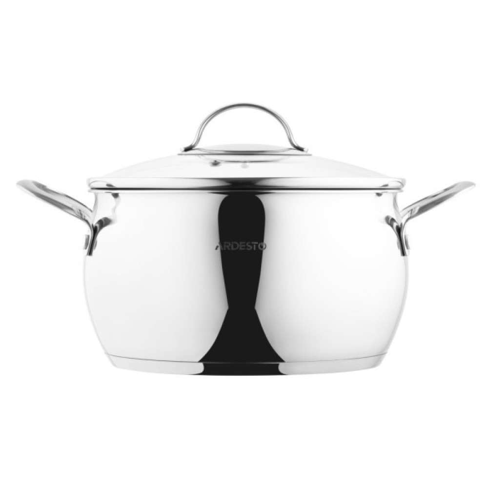 Каструля Ardesto Gemini Glass 5.0 л (AR4350GB)