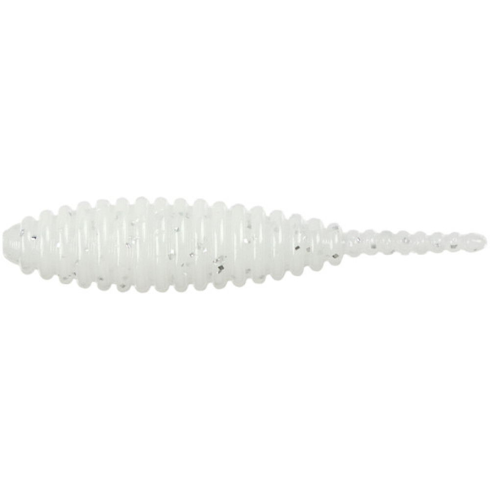 Силікон рибальський Reins Chibi Hira Aji Adder 1.5" 103 Glow White Silver (15 шт/уп.) (1552.10.54)
