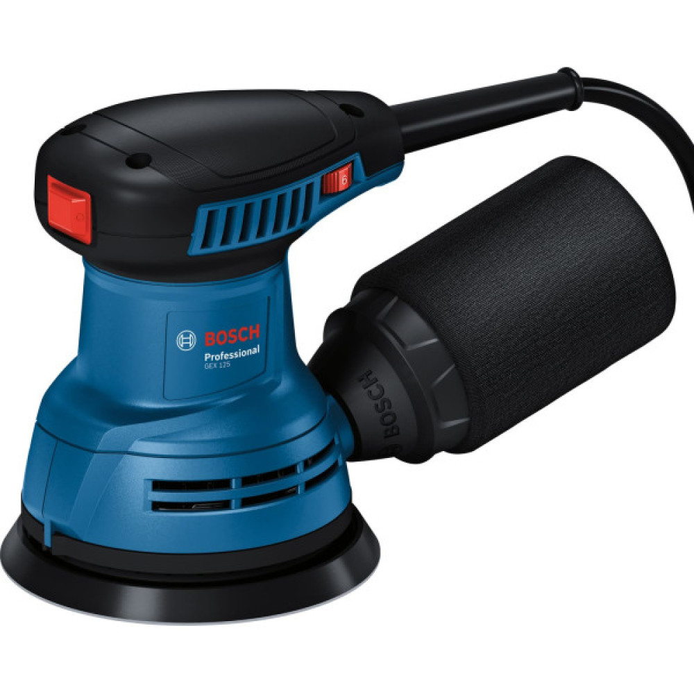 Шліфмашина ексцентрикова Bosch Professional GEX 125 250Вт 125мм 7500-12000об·хв 1.4кг