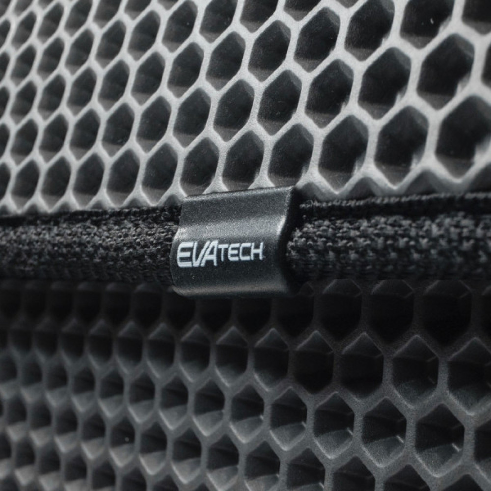 Сумка-органайзер EVAtech XL-PRO 32x100x30 см. Сота сіра з чорним кантом (BS13643OX3SGB)