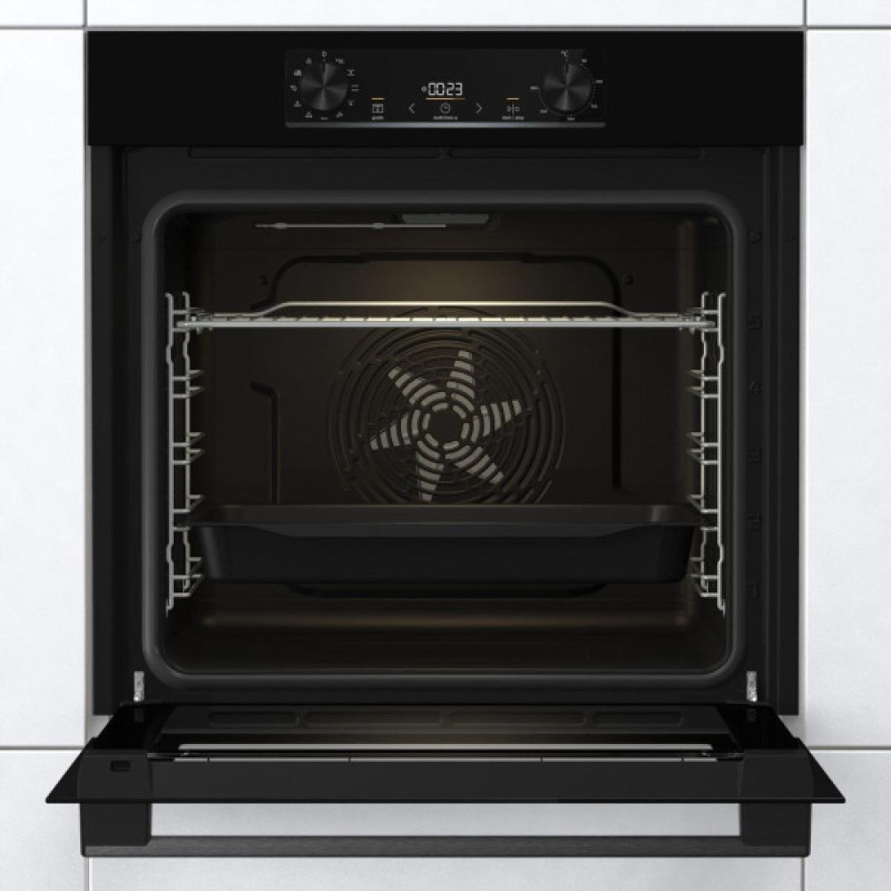 Комплект Gorenje (духовка електрична BO6735E02BK + поверхня газова G641EB), 740147, чорн