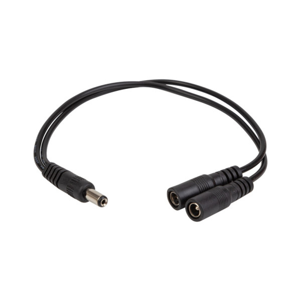 Кабель живлення DC M to 2xDC F 5.5x2.1mm PowerPlant (CA914890)