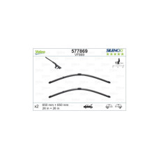 Щітка склоочисника Valeo 577869