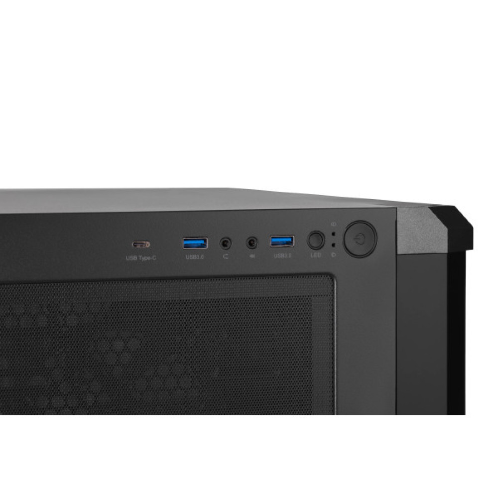 Корпус 2E GAMING Contego Neo GW05 без БЖ 2xUSB3.0, 1xUSBType-C, 2x200мм, ARGB, 3x120мм ARGB, VGA 380мм, LCS ready, контролер з пультом, TG Side Panel, EATX, чорний