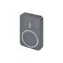 Батарея універсальна EMOS 10000mAh WI1046, 20W, Wireless, grey (B0551GY)