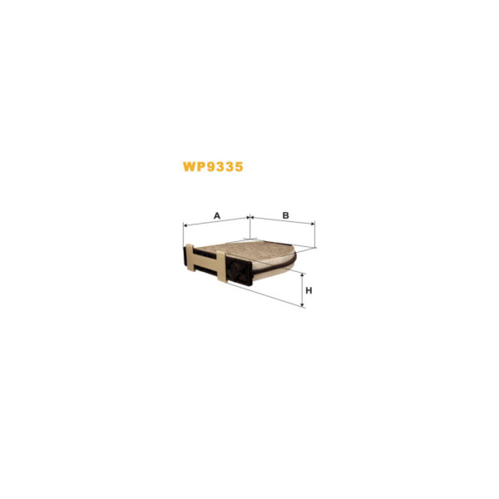 Фільтр салону Wixfiltron WP9335