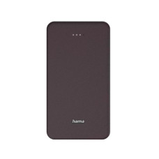 Батарея універсальна Hama 20000mAh, 15W/5V/3A, USB-C, USB-A, plum (00201715)