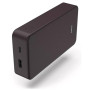 Батарея універсальна Hama 20000mAh, 15W/5V/3A, USB-C, USB-A, plum (00201715)