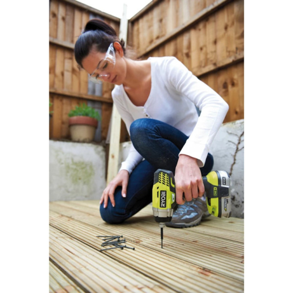 Гвинтоверт ударний акумуляторний Ryobi ONE+ RID1801M 18В 220Нм 3200об/хв 1/4" 1.2кг без АКБ та ЗП