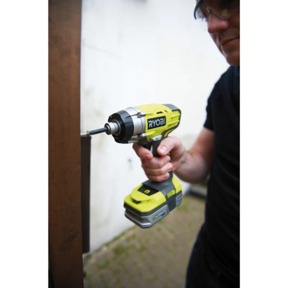 Гвинтоверт ударний акумуляторний Ryobi ONE+ RID1801M 18В 220Нм 3200об/хв 1/4" 1.2кг без АКБ та ЗП