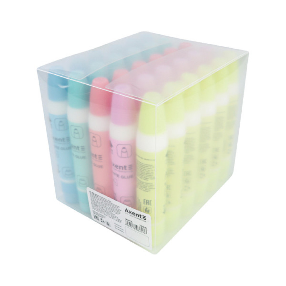 Клей Axent ПВА, 2 аплікатори: тонкий і широкий, 40 г (7202-A)