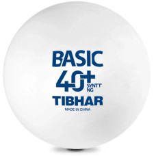 М'ячик для настільного теніса Tibhar Basic 40+ SYNTT NG 6 шт (85511200) (931890)