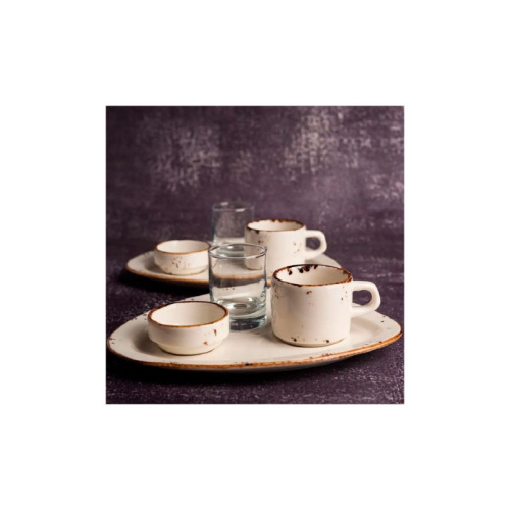 Чашка By Bone серія "Harmony" Gleam 75 мл біла (HA-GL-GT-01-KF)