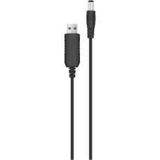 Кабель живлення USB to DC 5.5x2.5mm 9V 1.0m 1.0A ACCLAB (1283126565113)