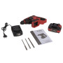 Перфоратор Vitals Master, ARa 1812c BL Kit, 18V, 4Ah, 1.7J, 0-3000уд/хв, 0-750об/хв, IP21, ЗП (243622)