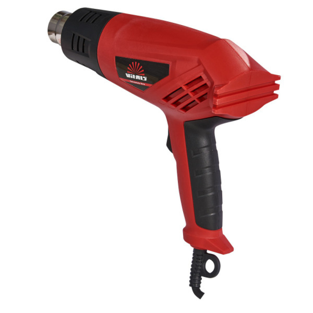 Будівельний фен Vitals Tf 202JS, 2000W, 350/550°C, 260–550л/хв, 0.72кг (52099)