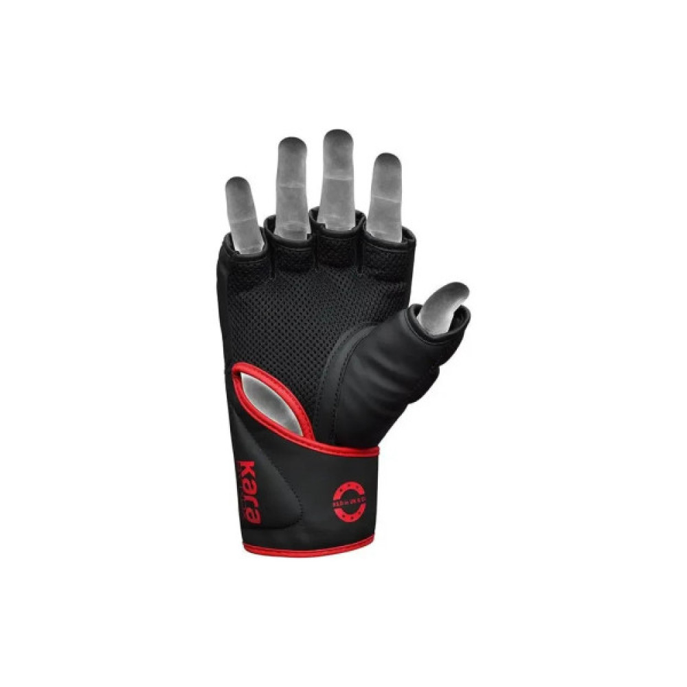 Рукавички для MMA RDX F6 Kara Matte Red Plus L/XL (GSR-F6MR-L/XL+)
