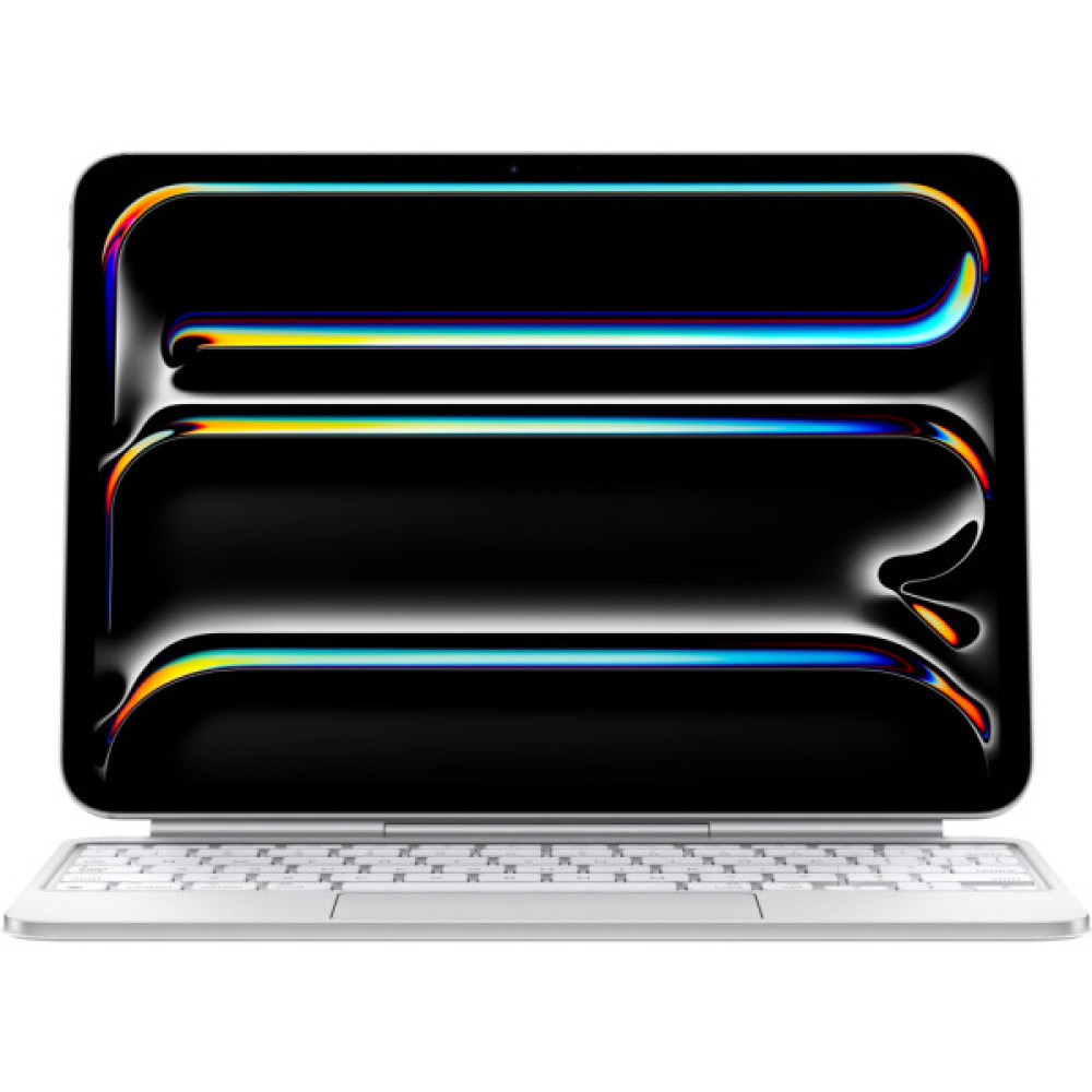 Чохол до планшета Apple Magic Keyboard for iPad Pro 11inch (M4) - Ukrainian - White,Model A2975 (MWR03UA/A)