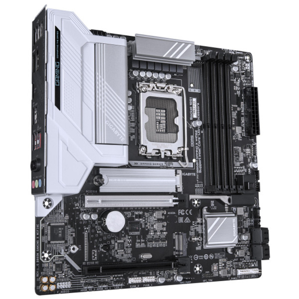 Материнська плата GIGABYTE B860M GAMING X WIFI6E s1851 B860 4xDDR5 M.2 Wi-Fi BT HDMI DP Type-C mATX