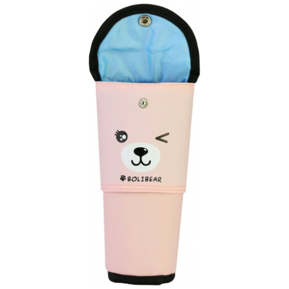 Пенал Cool For School підставка 1 відділення Рожевий (B-8695-pink)