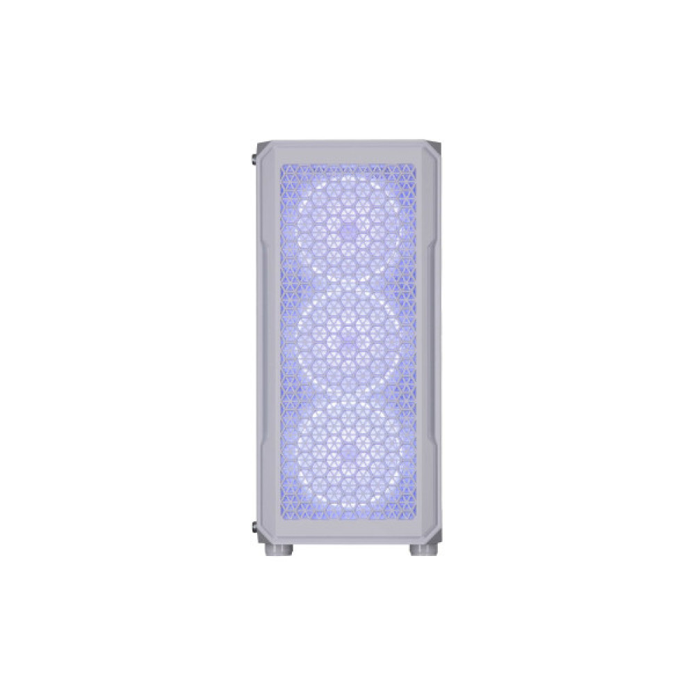 Корпус 2E GAMING Hexagon G338W без БЖ 2xUSB3.0, 1xUSBType-C, 3x120мм ARGB, 1x120мм, VGA 330мм, LCS ready, HUB, TG Side Panel, ATX, білий
