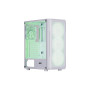 Корпус 2E GAMING Hexagon G338W без БЖ 2xUSB3.0, 1xUSBType-C, 3x120мм ARGB, 1x120мм, VGA 330мм, LCS ready, HUB, TG Side Panel, ATX, білий