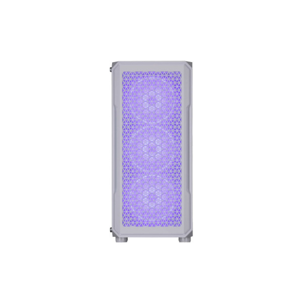 Корпус 2E GAMING Hexagon G338W без БЖ 2xUSB3.0, 1xUSBType-C, 3x120мм ARGB, 1x120мм, VGA 330мм, LCS ready, HUB, TG Side Panel, ATX, білий