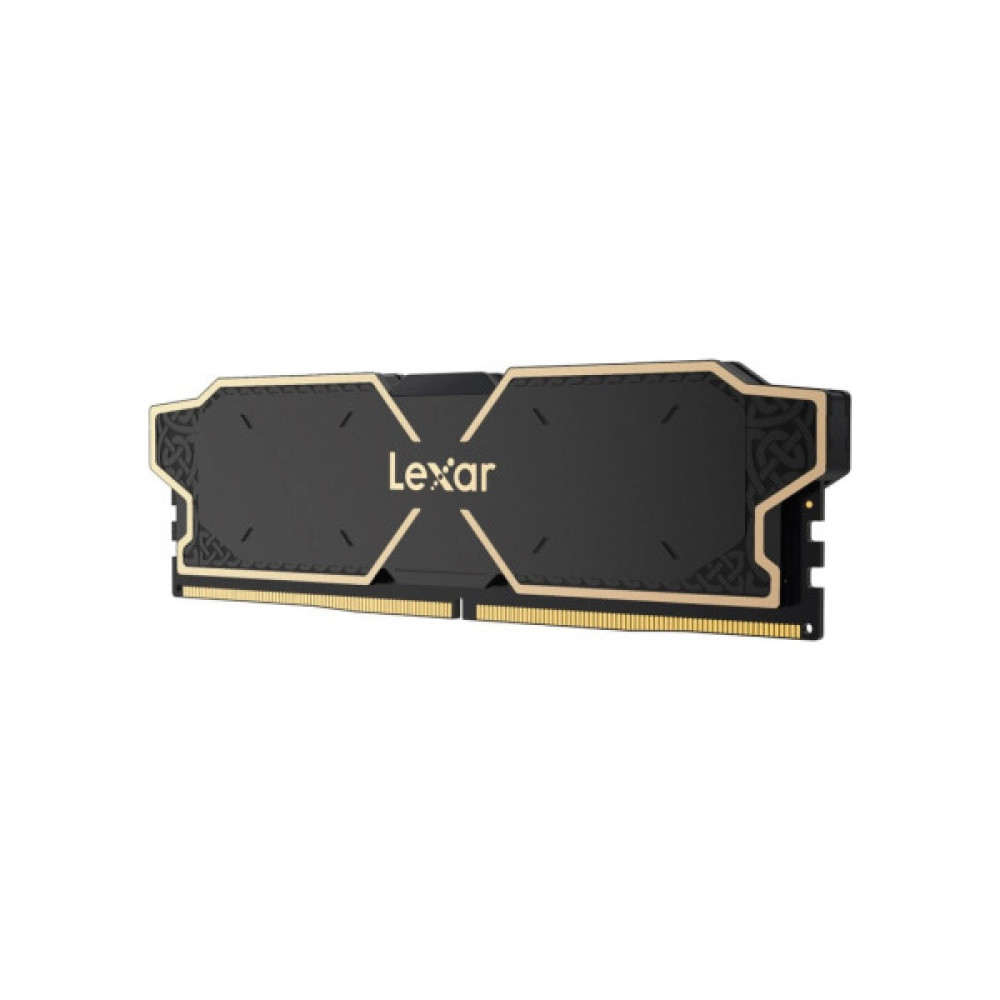 Модуль пам'яті для комп'ютера DDR5 16GB (2x8GB) 6000 MHz THOR OC Black Lexar (LD5U08G60C38LG-RGD)
