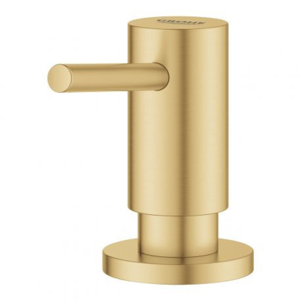 Набір для кухні Grohe K700U гранітна мийка 31653AP0 + зміш. 30270GN0 + дозатор 40535GN0 + зливний комплект 40997GN0, чорний граніт/матовий прохолодний схід сонця