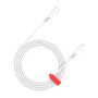 Дата кабель USB-C to Lightning 1.2m CLN30SC C-L 30W White Canyon (CNS-CLN30SC12W) Дата кабель USB-C to Lightning 1.2m CLN30SC C-L 30W White Canyon (CNS-CLN30SC12W)